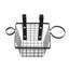 Blackened Iron Over-the-Door Organizer Basket