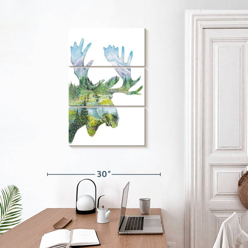 Brampt Nature Moose, 32" H x 20" W