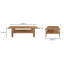Meriwether Solid Wood Coffee Table