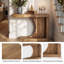 39.37cm Solid Wood Console Table