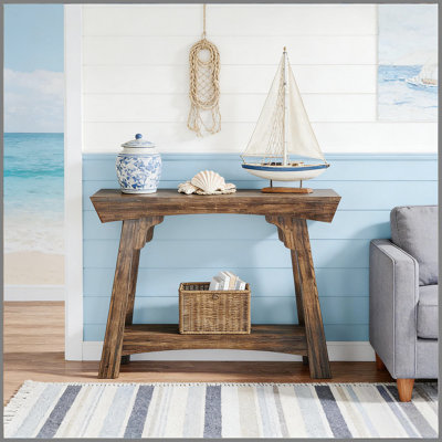 2-Tier Hall Table,Entryway Table,Console Table