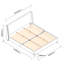Carmer Upholstered Bed Frame-200327957