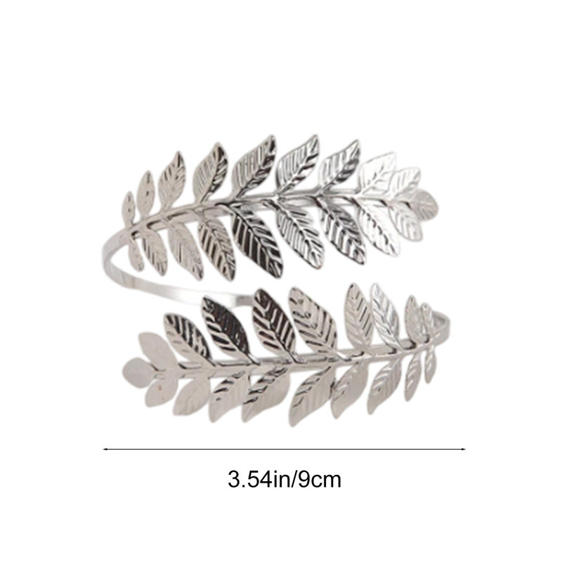 Ensemble de 2 attaches pour rideaux kbndieu Boho Wheats Sheaf Branch Designs, Silver