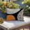 Vikka Minimalist Reversible Indoor/Outdoor Lumbar Pillow