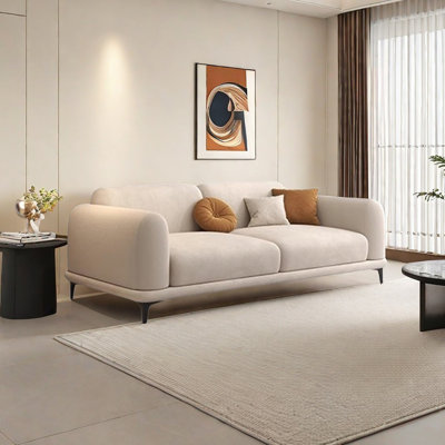 Modern simple flannelette sofa