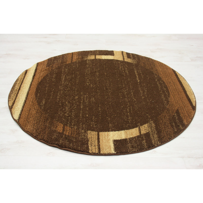Ketcham Abstract Hand Hooked Area Rug, Rectangular, 110cm L x 60cm W