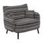Canapé à deux places de style moderne avec accoudoirs ultra-confortables, coussins d'accoudoir et rangement Pocke, canapé à deux places profonds, canapé moderne confortable pour chambre à coucher, petits espaces, appartements et autres-1376437747