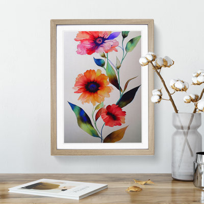 Pretty Flowers No.4 - Single Picture Frame Painting