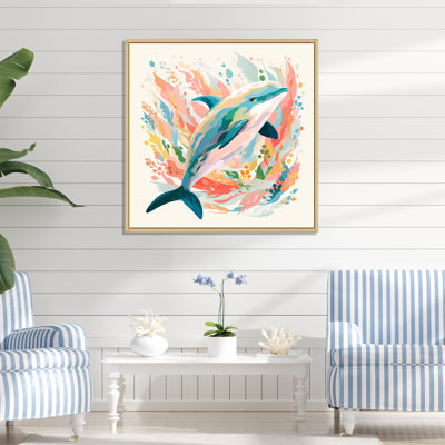 Dive Dauphin S Grace II - animaux, art mural dauphin