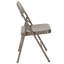 Double Braced Metal Folding Chair-1898137924