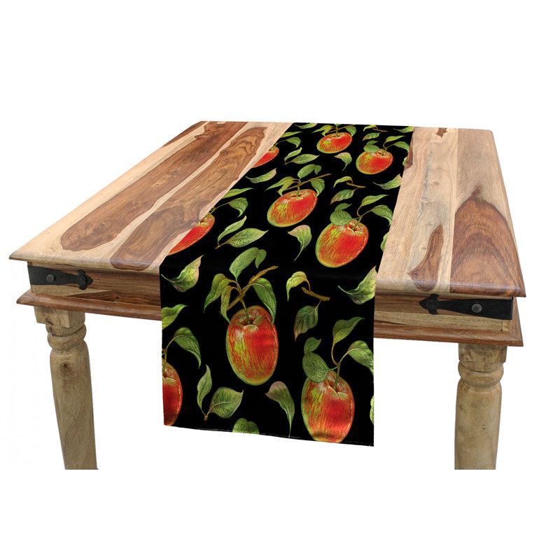 Chemin de table géométrique, 72 po x 16 po