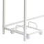 Bureau d'ordinateur gris et en L