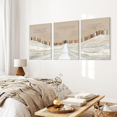 3 Piece Wrapped Canvas Print