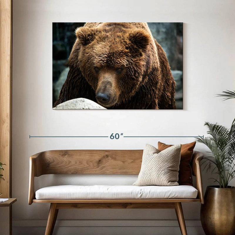 Brampt Kamchatka Brown Bear, 30" H x 45" W