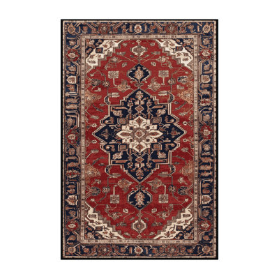 Tapis brun lavable à la machine