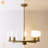 Renley 5-Light 26'' Dimmable Modern/Traditional Chandelier For Dining Room.Features Clear Glass.-501503582