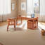 Bureau en bois à mortaise et tenon