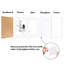 Ensemble de 5 cadres photo Bulovka avec passe-partout en plexiglas-1509011904-1509011919