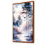 Bleu rose Aislinn I - rivière bleue, décorations murales encadrées-73984590-73984584