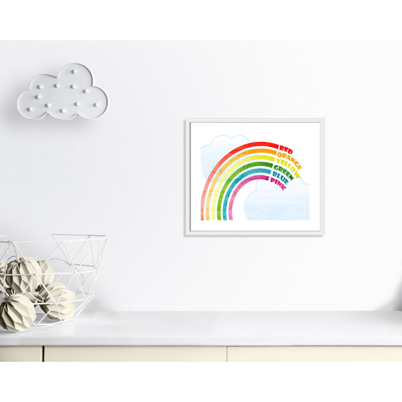 Art sur toile, couleurs, 24.5" H x 20.5" W x 1.18" D, Encadré de boîte blanc