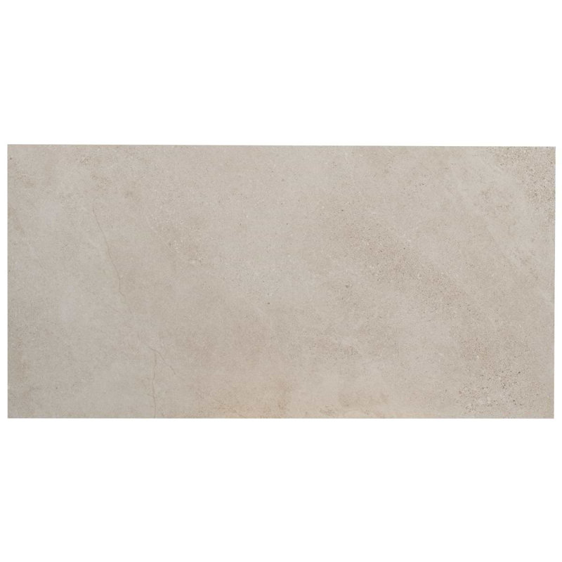 Lune 24x48 Matte Porcelain Tile, Beige