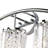 Hallum 11.3" H 3-Light Crystal Vanity Light
