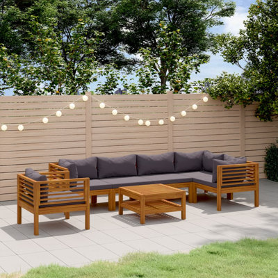7 Piece Lounge Sectional Seating Group
