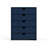 File Cabinet Shelf Organizing Box Settrays 5 Drawers Closed-1592634348