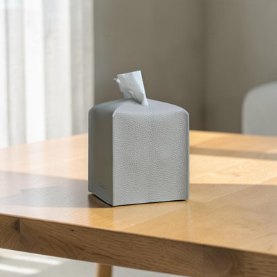 Modern PU Leather Tissue Box Cover