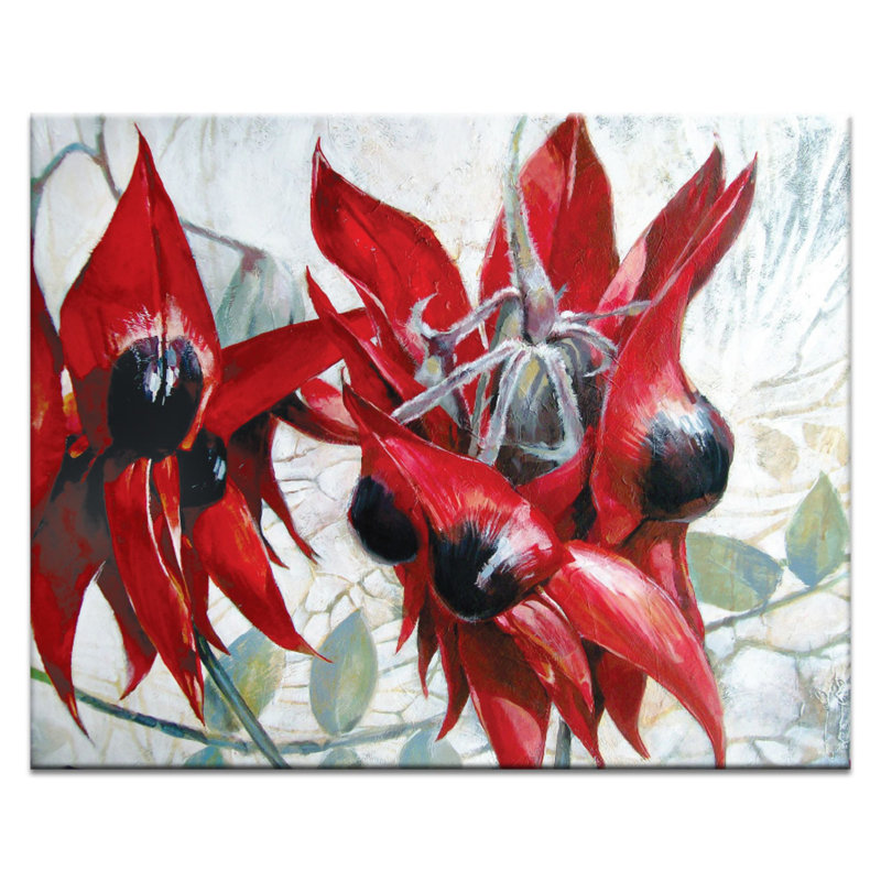Desert Flowers by Olena Kosenko - Wrapped Canvas Print, 41 cm H x 51 cm W