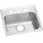 Évier de cuisine à montage sur plan L 19,5 po x l 19 po Lustertone Classic-30826483-105451885