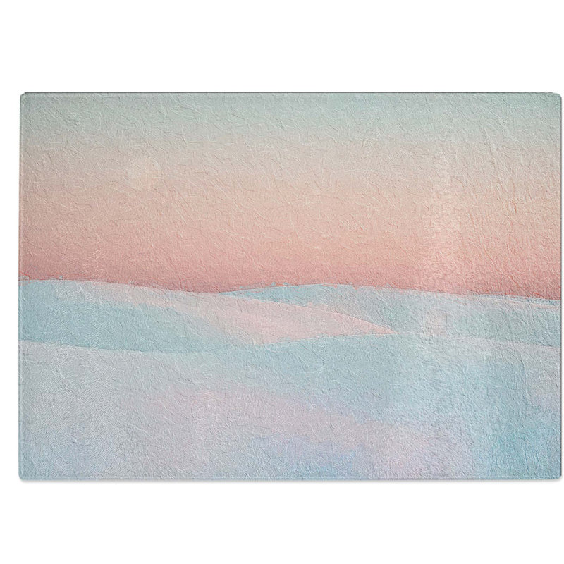 Tempered Glass Desert Chopping Board, 39 cm W x 28.5 cm L