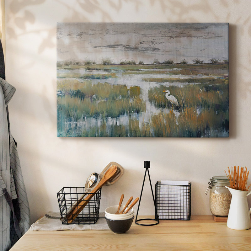 Toile tendue Marshland View VI-Gallery, H 12 po x l 18 po