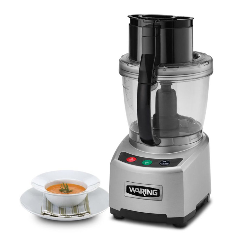 Waring 4 Quart Commercial Food Processor with Metal Housing