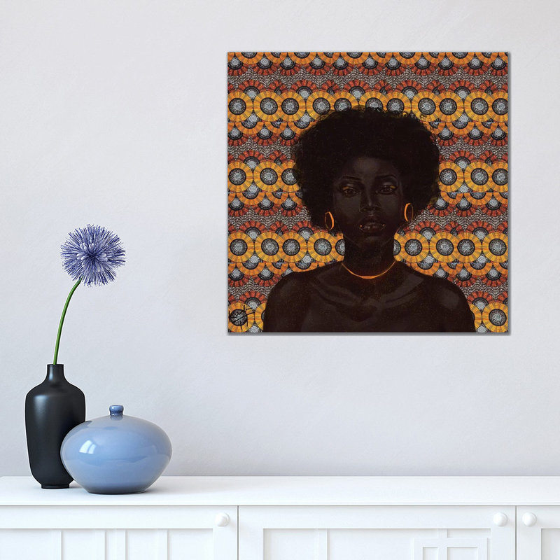 Gold II 1 Piece Wrapped Canvas Wall Art, 45.72 cm H x 45.72 cm W x 1.91 cm D