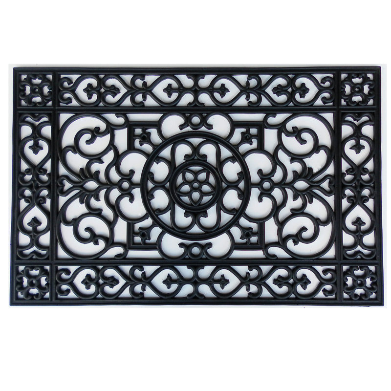 Tapis d'entrée antidérapant Agee Utopia, 1 pi 5 po x 3 pi 5 po