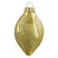 Ornements de Noël en forme de bougie de Noël en verre 9 carats à 2 finitions 9 po