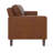 Ferranti 78" Vegan Leather Sofa