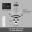 Lustre géométrique à DEL-897012744