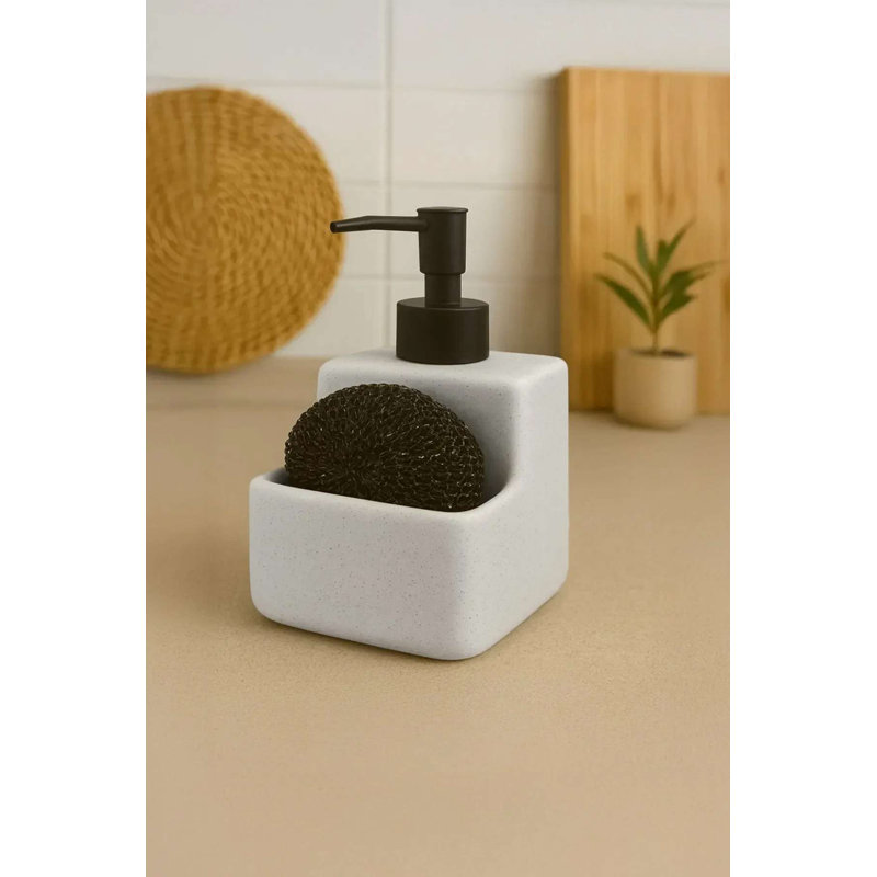 Distributeur de savon, Blanc