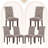 Gerrilyn Tufted Wooden Dining Room Chairs-968580721
