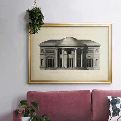 Toile tendue avec châssis Richardson Architecture III
