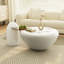 Ensemble de tables basses gigognes blanches
