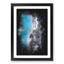 Above Braies Lake in Italy - Picture Frame Painting Print-56841782-56841783