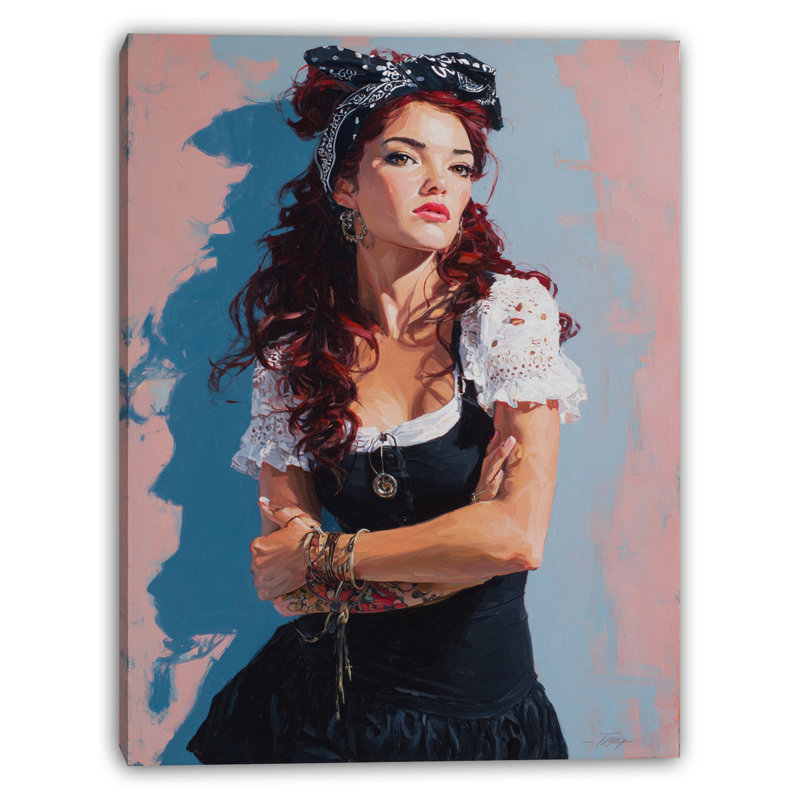 Art mural sur toile Crimson Spirit