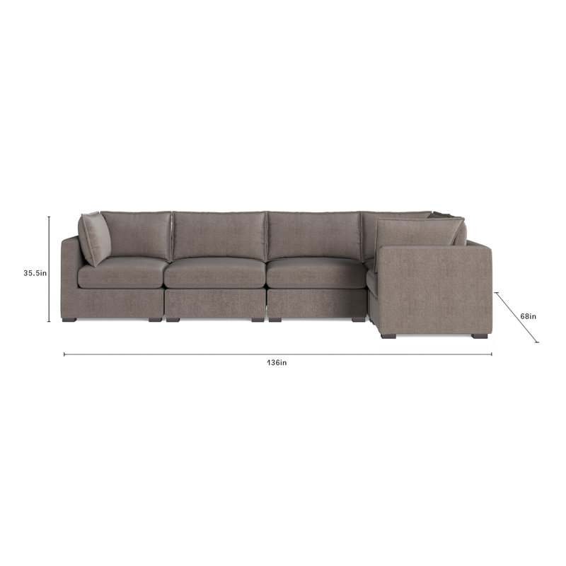 Canapé modulaire 5 pièces Muller