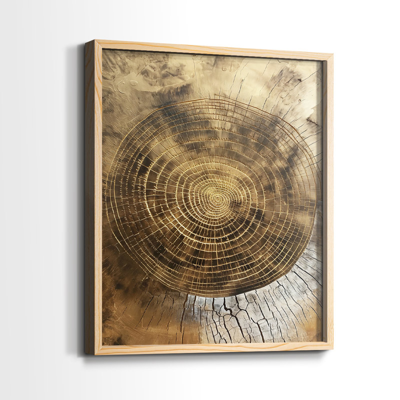 ABSTRACT Series CCXI - reproduction encadrée de qualité supérieure - prête à être accrochée - aucun clou requis - aucun clou requis