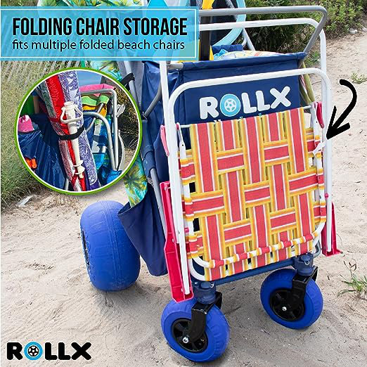 Rollx Storage Cart, Blue