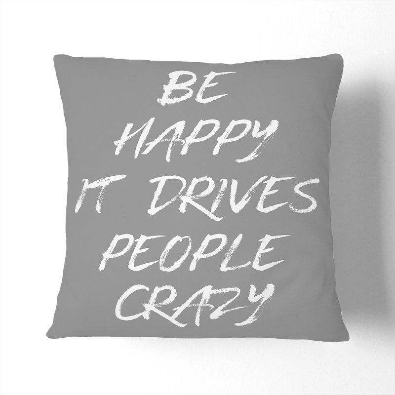 Square Cushion, White, 55cm H x 55cm W x 20cm D