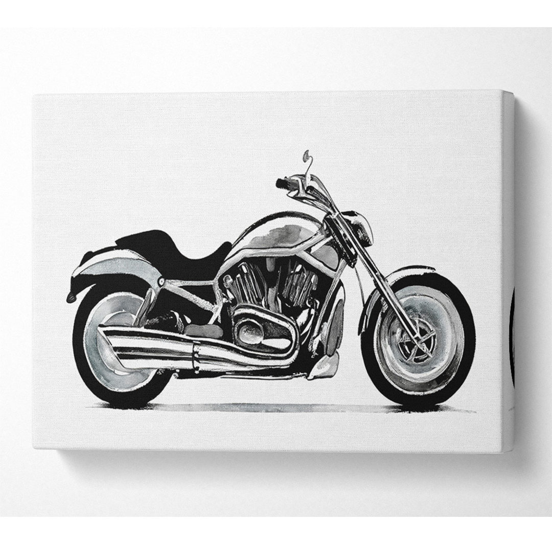 Harley Davidson 1 - Wrapped Canvas Kunstdrucke